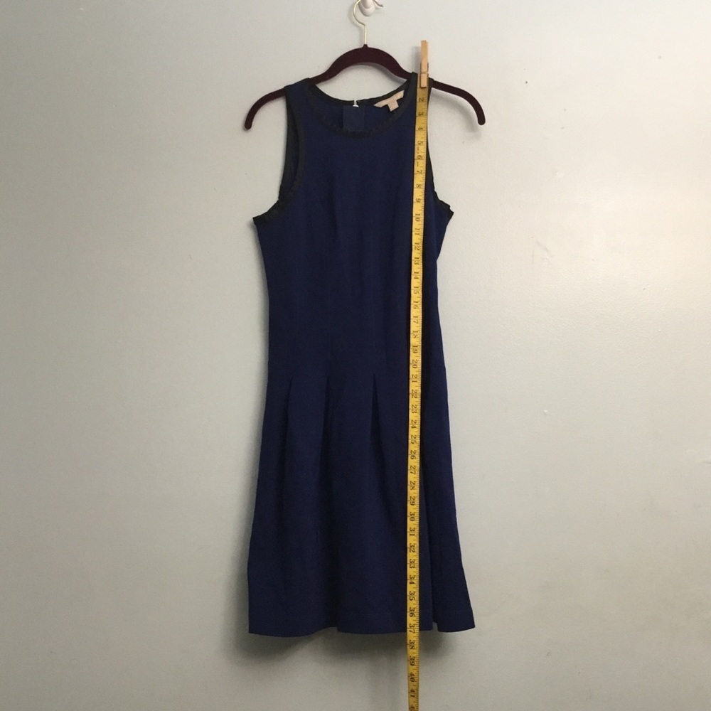 Banana Republic Royal Blue and Charcoal Dress